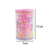 Dreamy Acrylic Cartoon Round Pen Holder