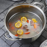 304 Stainless Steel Steamer Pot – Large Capacity Double/Triple Layer