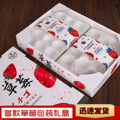 Premium Strawberry Gift Box Packaging (Multiple Styles Available)