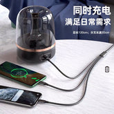 Nylon Braided 3-in-1 Fast Charging Cable (3A)