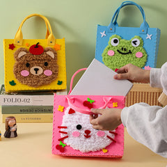 Children’s DIY Sewing & Stitching Craft Kit (Cartoon Embroidery)