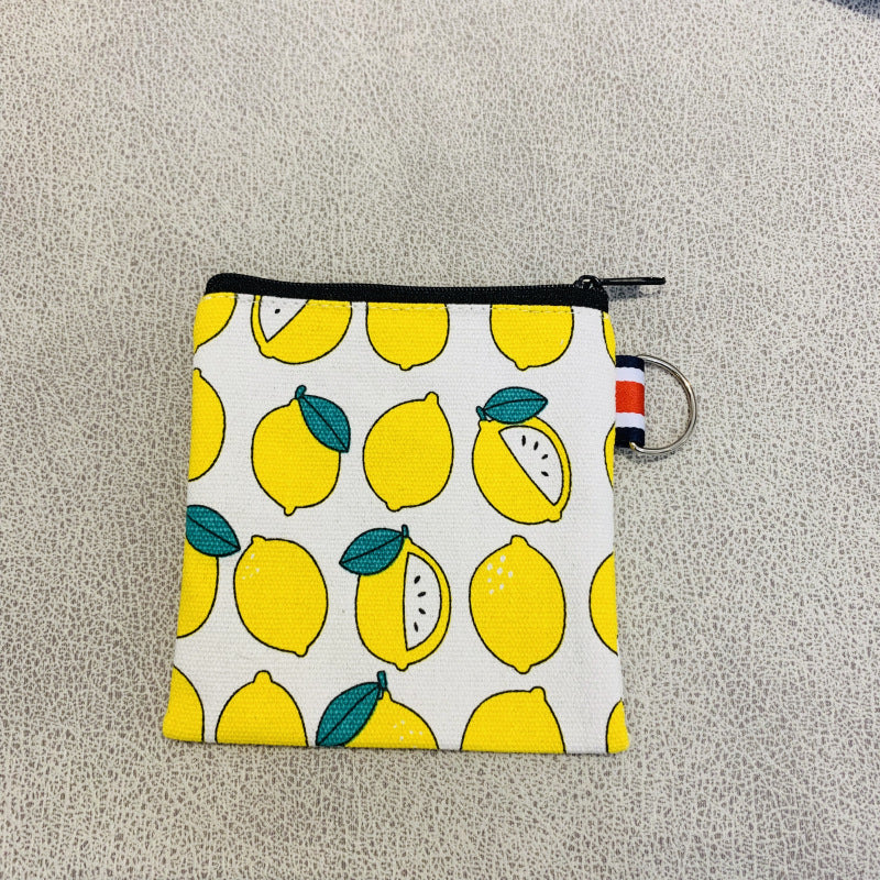 Cute Cartoon Mini Coin Purse & Key Pouch (Japanese Style)