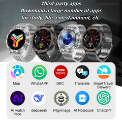 Men’s Outdoor Smart Sports Watch with GPS & Navigation