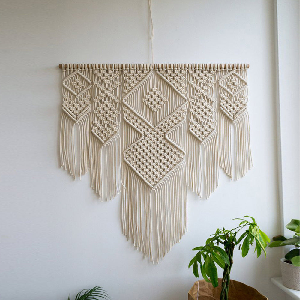 Nordic Handmade Woven Wall Tapestry (Bohemian Style)
