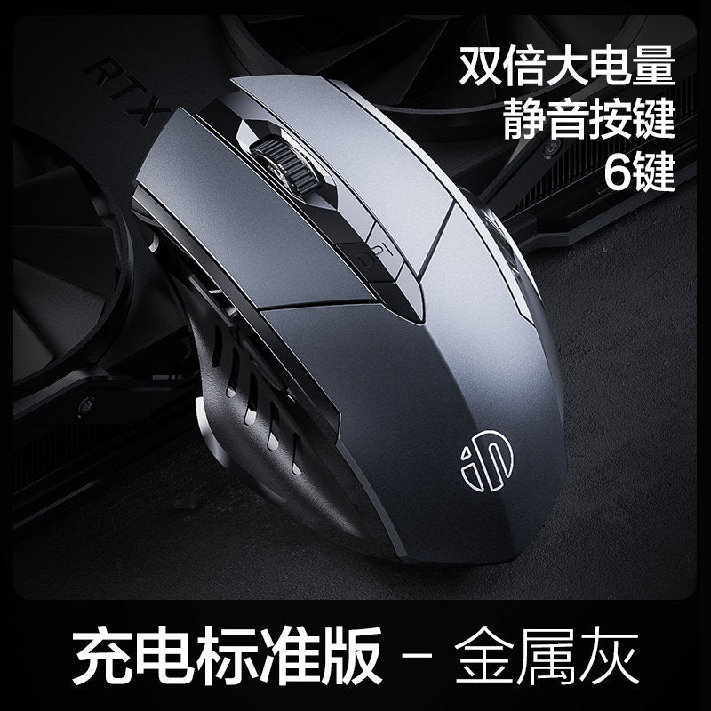 Inphic F1S Wireless Mouse – Bluetooth Tri-Mode Rechargeable Silent Mouse (PM6)