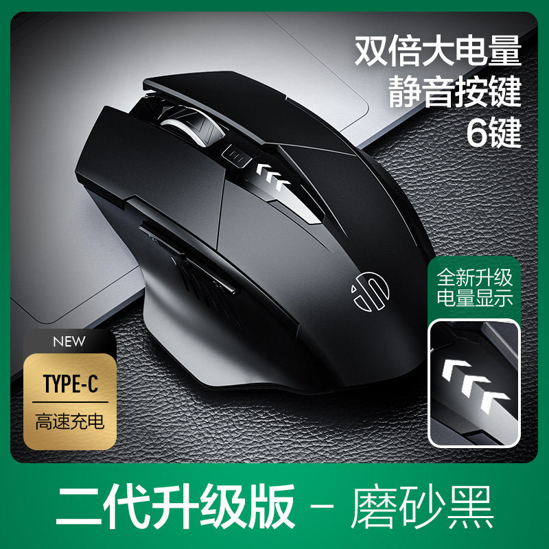 Inphic F1S Wireless Mouse – Bluetooth Tri-Mode Rechargeable Silent Mouse (PM6)