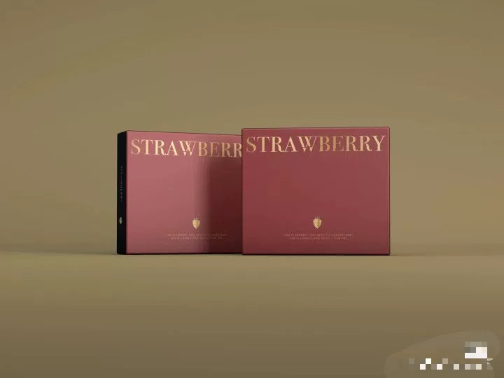 批发草莓包装  酒红色 丹东九九高档草莓礼盒 厂家直销  量大从优