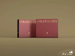 批发草莓包装  酒红色 丹东九九高档草莓礼盒 厂家直销  量大从优