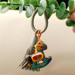 تعليقة حقيبة منسوجة يدويًا للزوجين